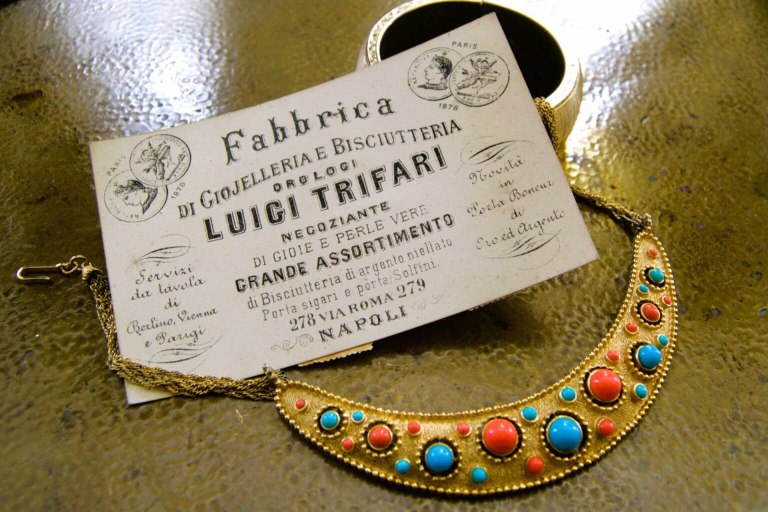 Bracciale Vintage In Filigrana D'argento Dorato Con Cammeo - Compro Oro E Gioielleria - Campobasso - Foto 3