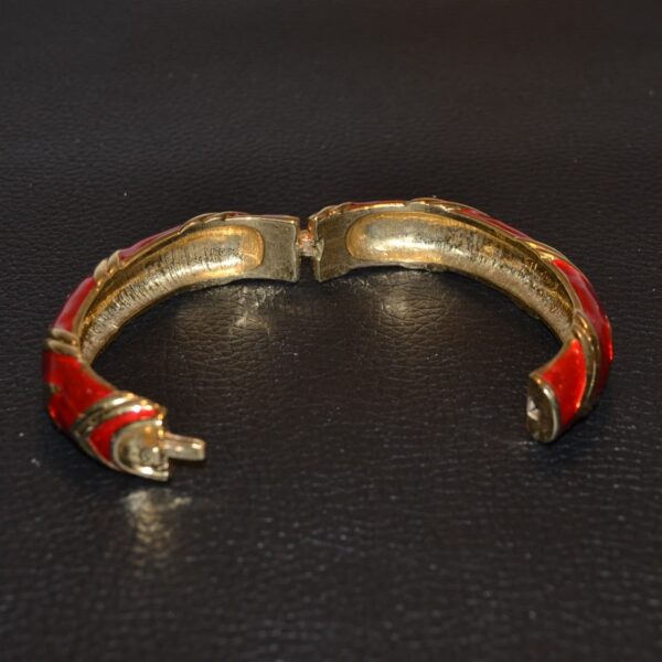 bracciale vintage oro e rosso napier tilacino