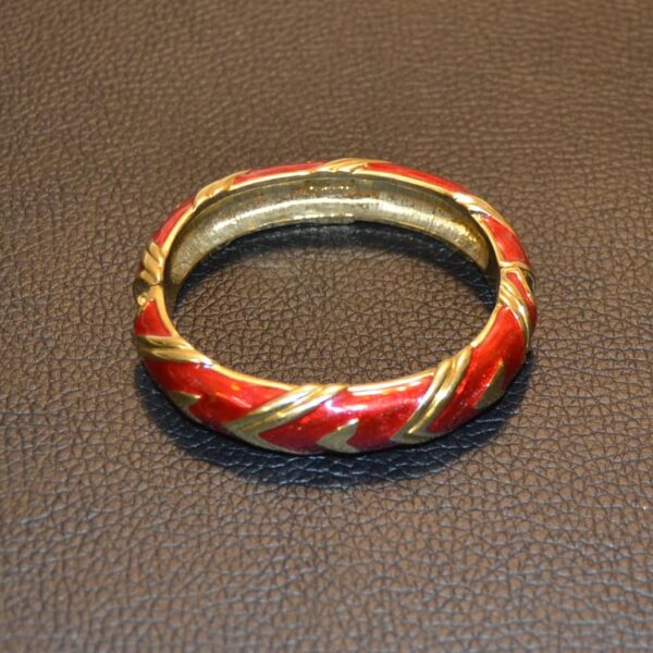 bracciale vintage oro e rosso napier tilacino