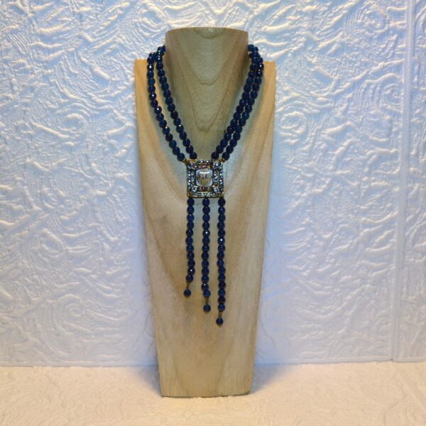 collana agata blu tilacino