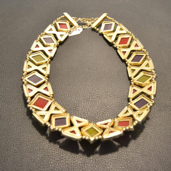 Collana vintage ARLECCHINO Trifari 1959 - immagine 2