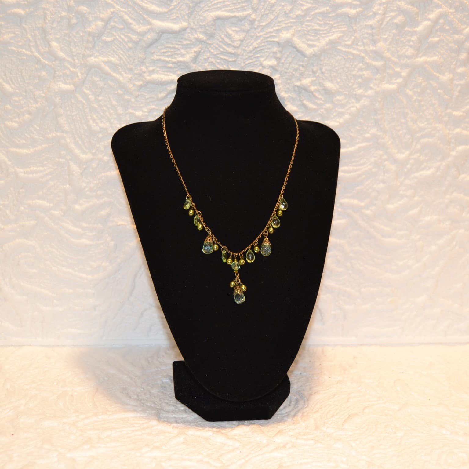 collana vintage verde 1928 tilacino store