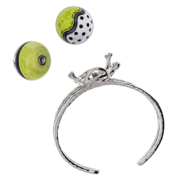 tilacino bracciale zirconi