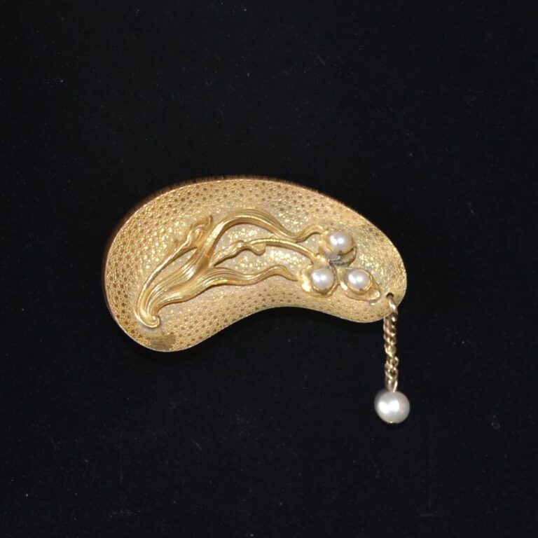 Spilla MIRIAM HASKELL  con perle