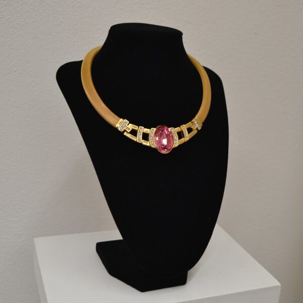 collana dior quarzo rosa tilacino