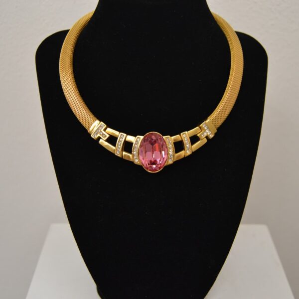collana dior quarzo rosa tilacino