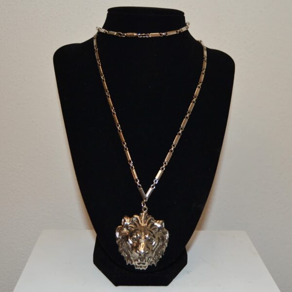 collana-vintage-accessocraft-leone-tono-argento