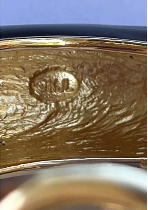 Bracciale vintage K.J.L. KENNETH JAY LANE “ghepardi innamorati”- Duchessa di Windsor - immagine 4
