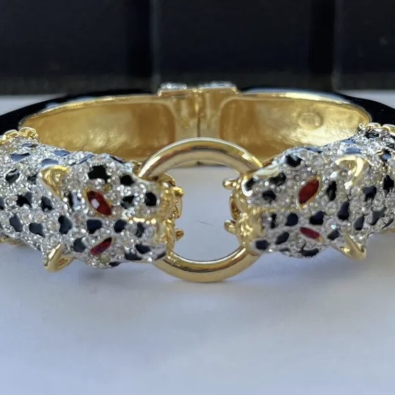 Bracciale K.J.L. KENNETH JAY LANE “ghepardi innamorati”- Duchessa di Windsor