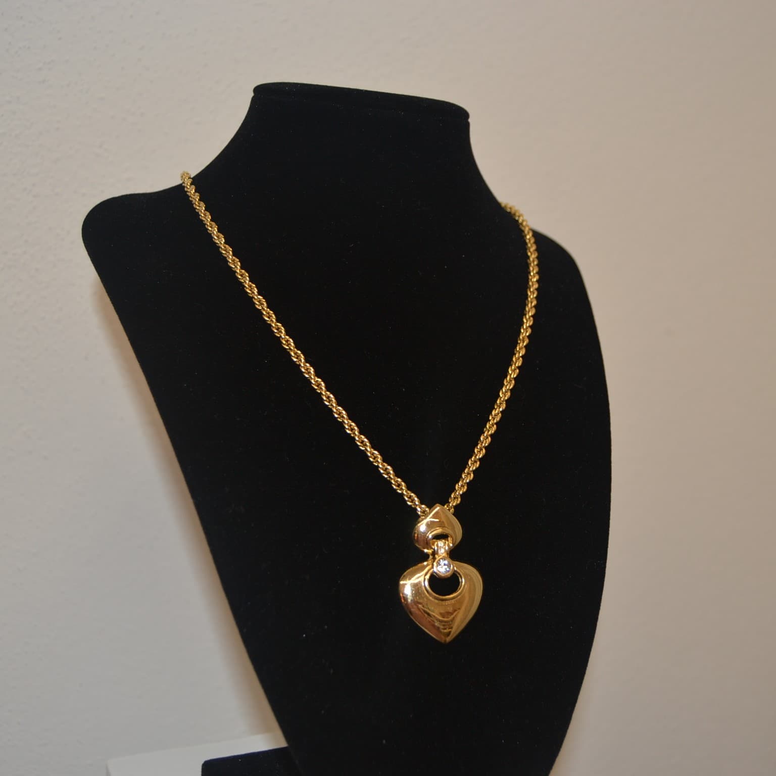 collana-vintage-pendente-dior-cuore-tilacino 2