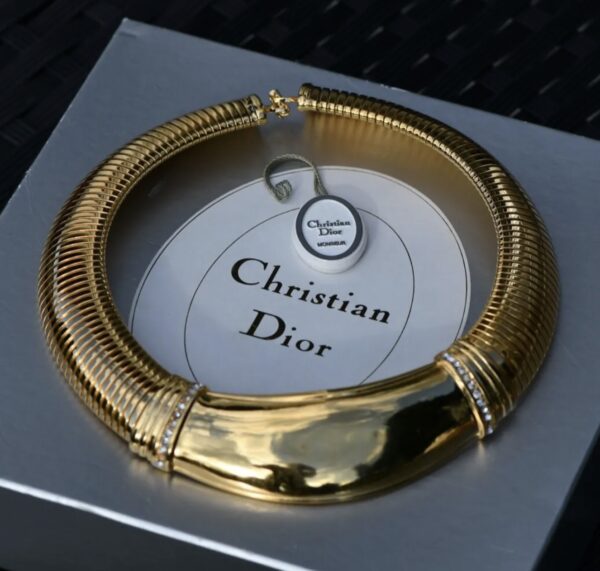 Collier vintage ras de cou CHRISTIAN DIOR “Princesse” - immagine 2