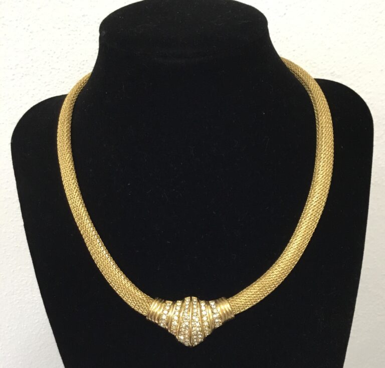 Collana CHRISTIAN DIOR  “Croissant”