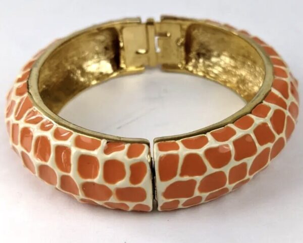 Bracciale vintage K.J.L. KENNETH JAY LANE “Giraffa” - immagine 5