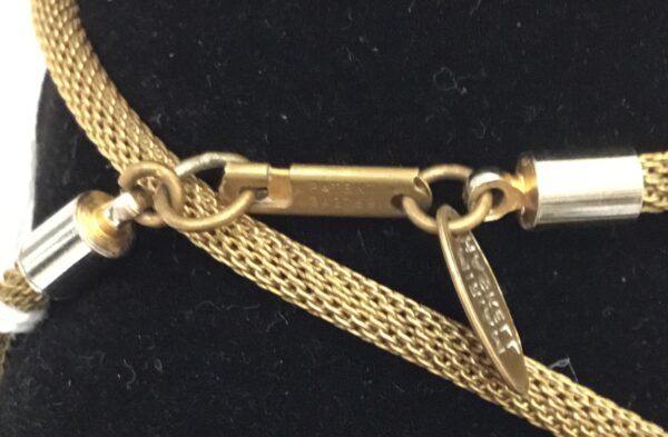 Collana vintage MIRIAM HASKELL con pendente TUTANKHAMON - immagine 2