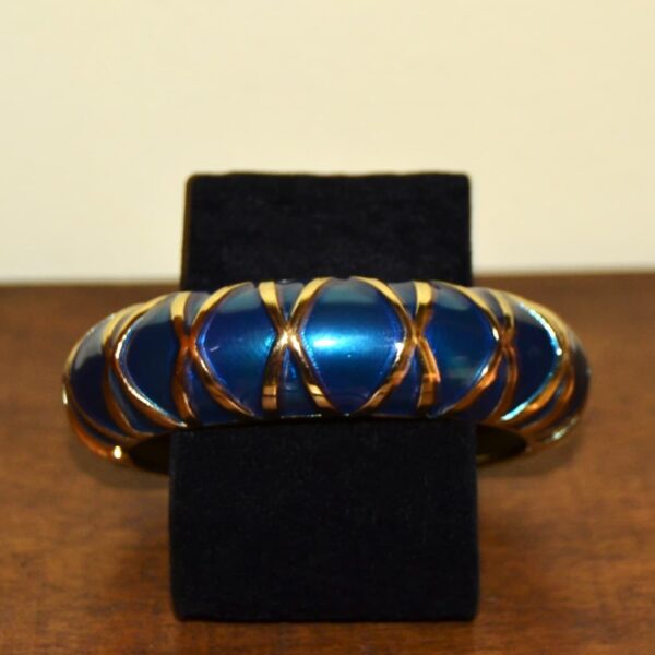 Bracciale vintage Kenneth Jay Lane Blu