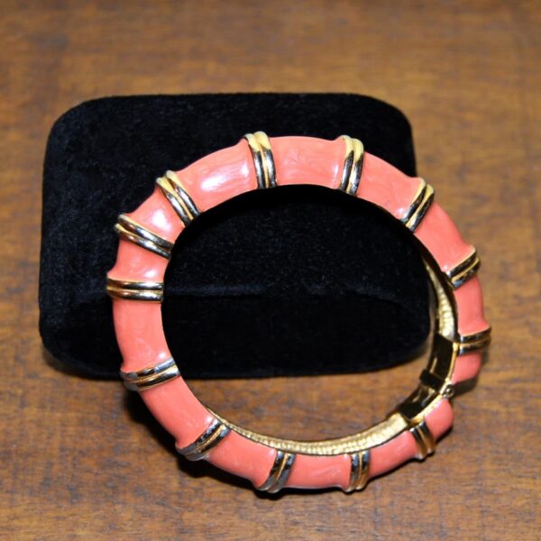 Bracciale vintage bangle MARESCO “CORALLO” - immagine 3
