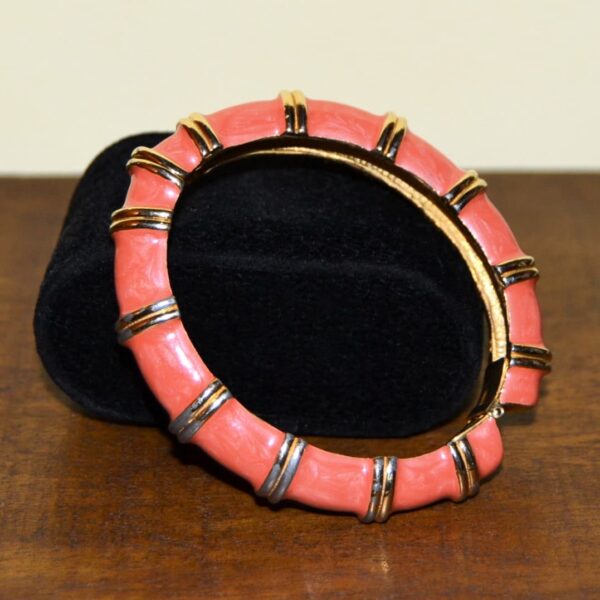Bracciale vintage bangle MARESCO “CORALLO”