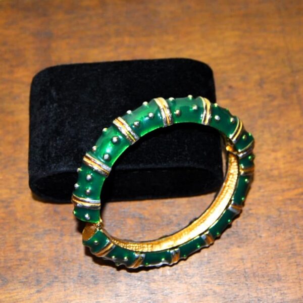 Bracciale vintage MARESCO Verde - immagine 3