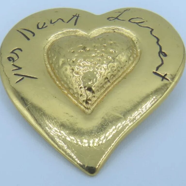 Spilla YVES SAINT LAURENT “Cuore”