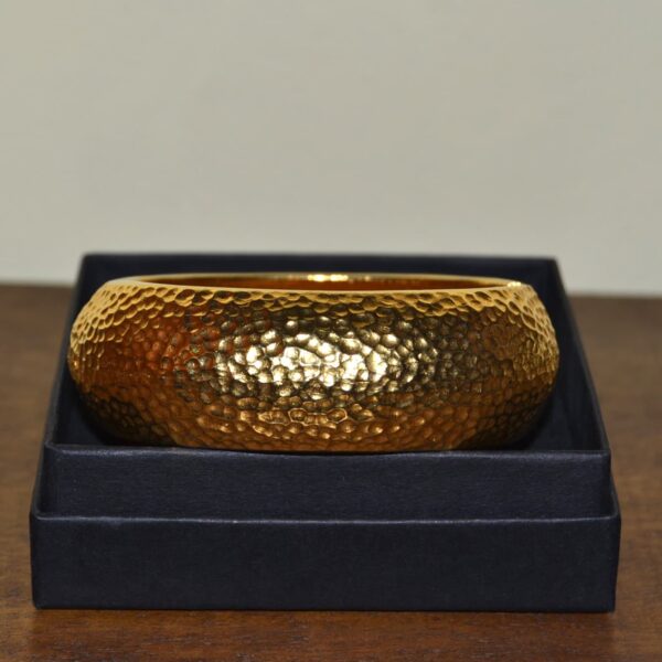 Bracciale Vintage americano bangle KENNETH JAY LANE KJL Tono Oro - immagine 2
