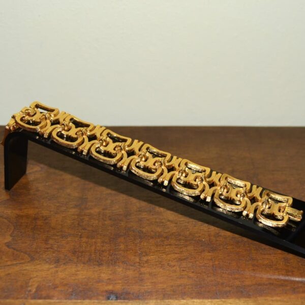 Bracciale vintage TRIFARI stile brutalista - immagine 4