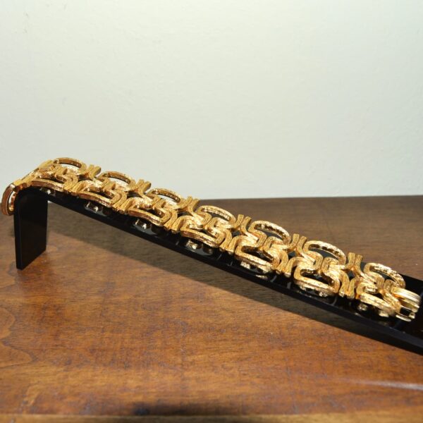 Bracciale vintage TRIFARI stile brutalista