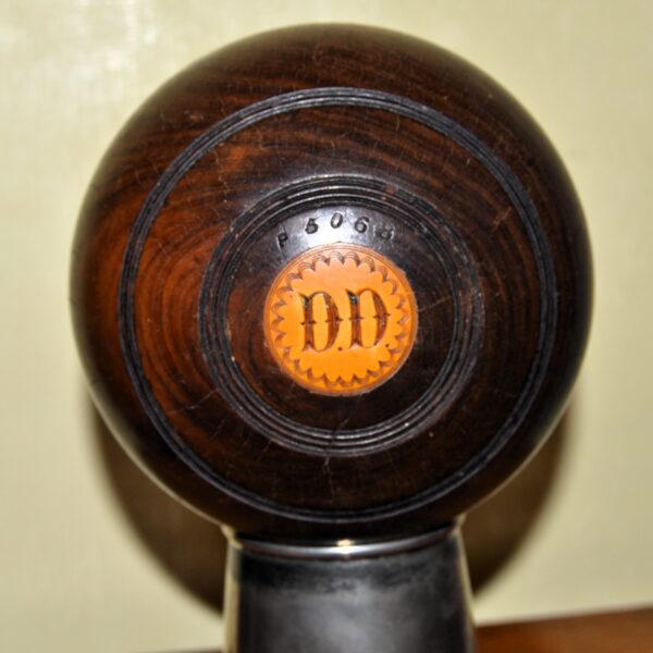 Boccia per  Green Bowling in lignum vitae 1959 - immagine 2