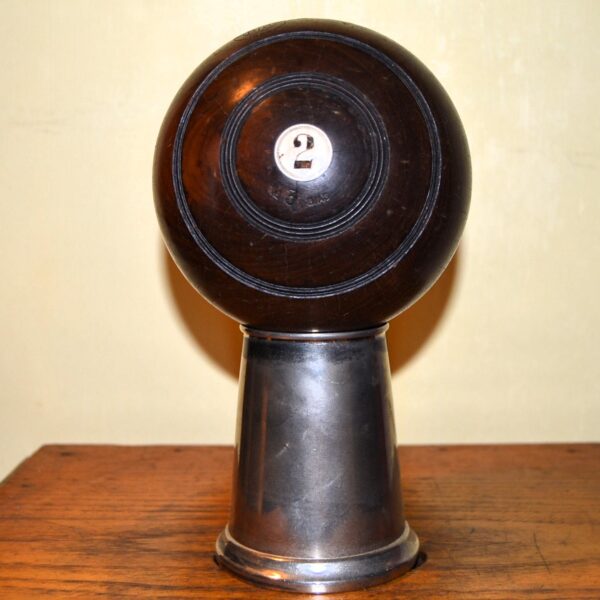 Boccia per  Green Bowling in lignum vitae 1959 - immagine 3