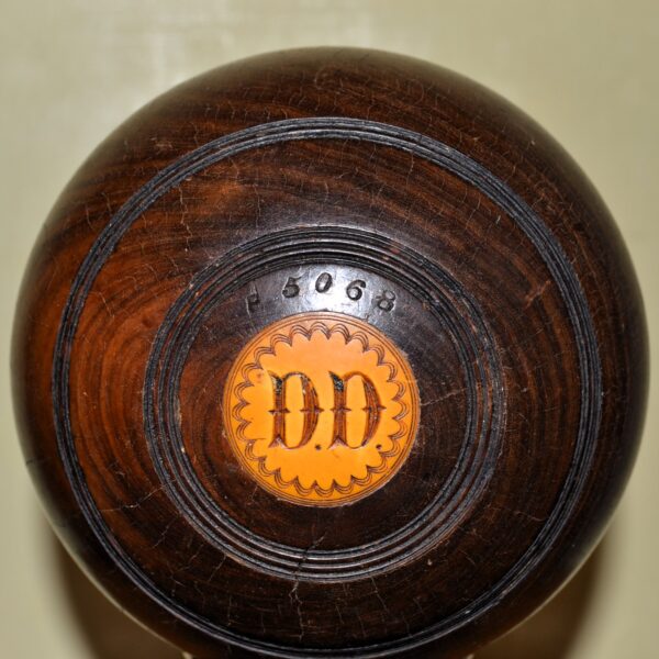 Boccia per  Green Bowling in lignum vitae 1959 - immagine 5