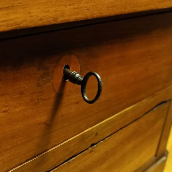 Cassettone noce cappuccino in miniatura 1880 - immagine 4
