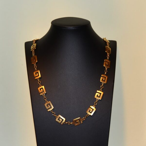 Collana vintage TRIFARI motivi attici - immagine 3