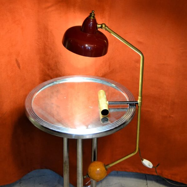 Lampada "EQUILIBRISTA"rossa 1950 - immagine 2