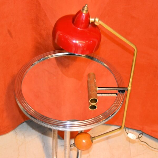 Lampada "EQUILIBRISTA"rossa 1950 - immagine 4