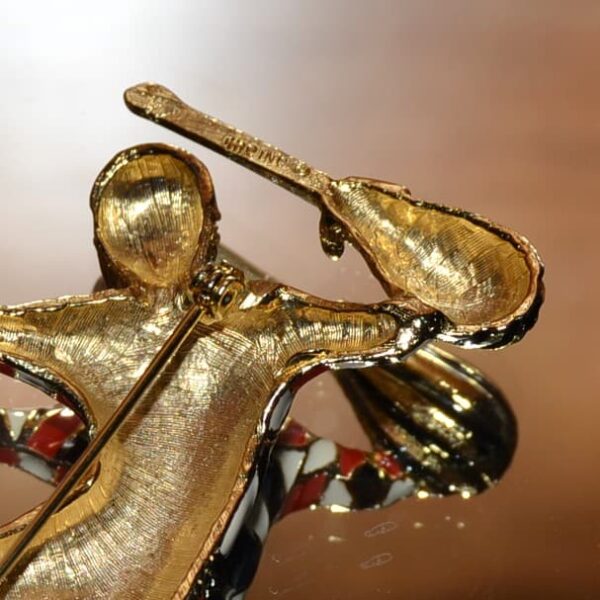 Spilla vintage "ARLECCHINO" ME JEWELS - 1960 - immagine 4