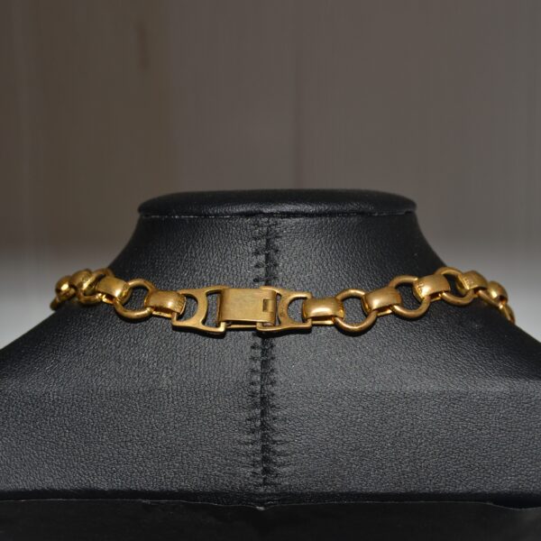 Collana vintage déco McClelland Barclay 1937 cristalli blu - immagine 2