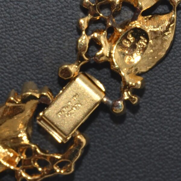 Collana vintage NAPIER con foglie e bacche - immagine 4