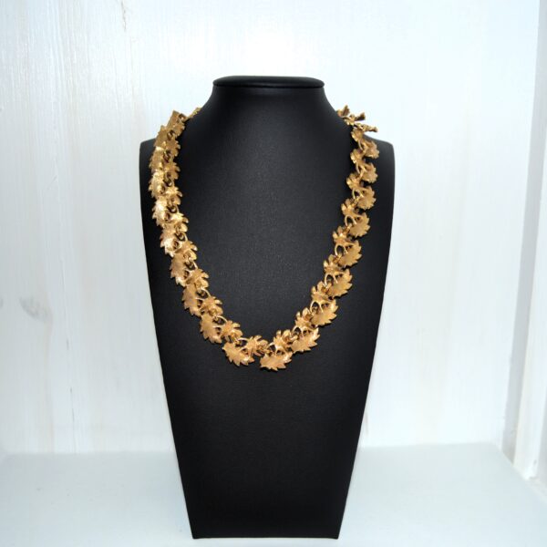 Collana vintage NAPIER con foglie - immagine 5