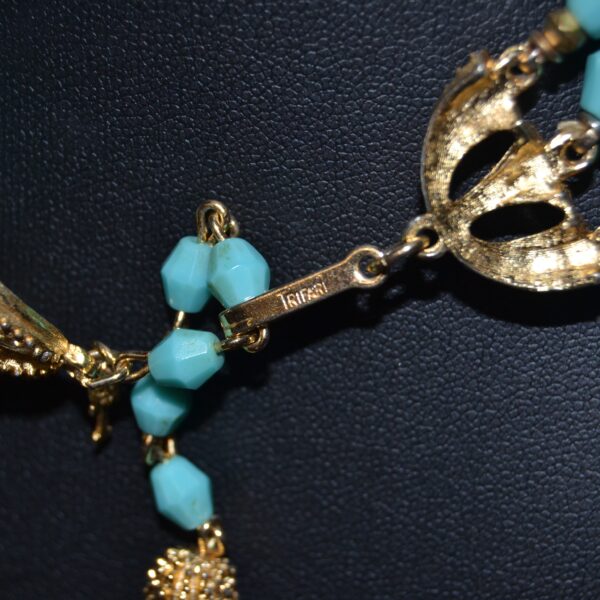 Collana vintage tre giri TRIFARI "ELECTRA" del 1959 - immagine 3