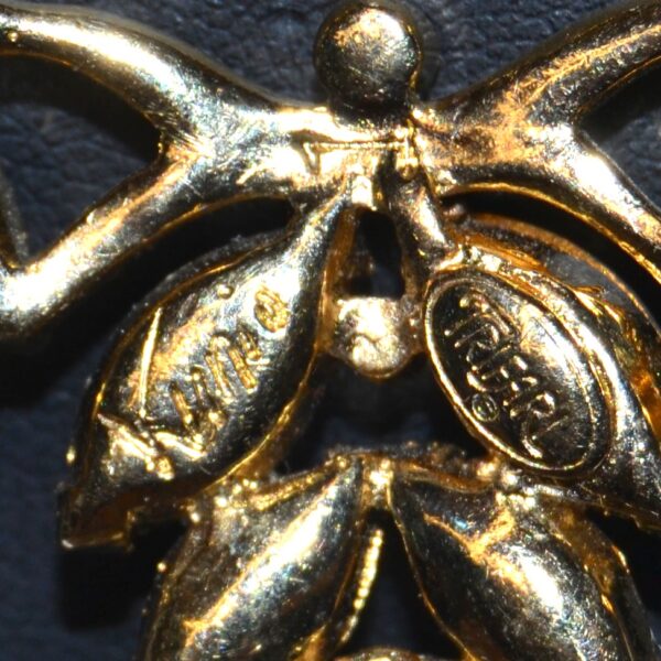 Collana vintage TRIFARI "KUNIO MATSUMOTO"1970 - "Glicine" - immagine 3