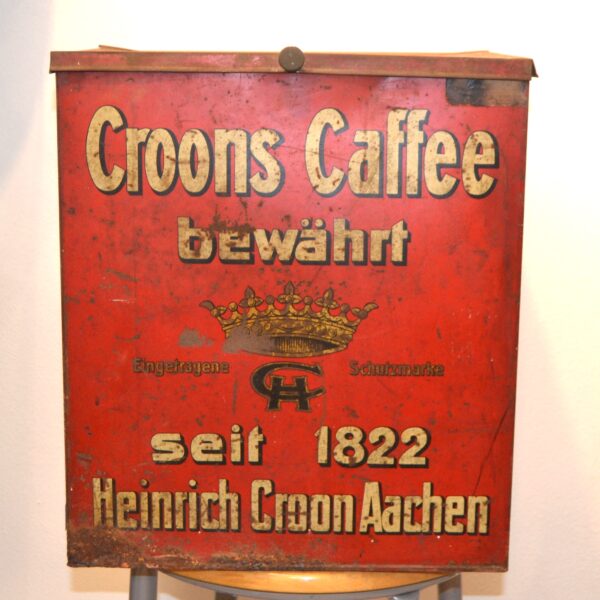 Scatola latta gigante caffè 1910 - Germania