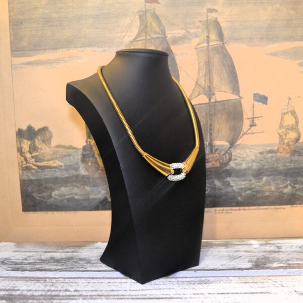 Collana Vintage Trifari "Bague" 1970 - immagine 3