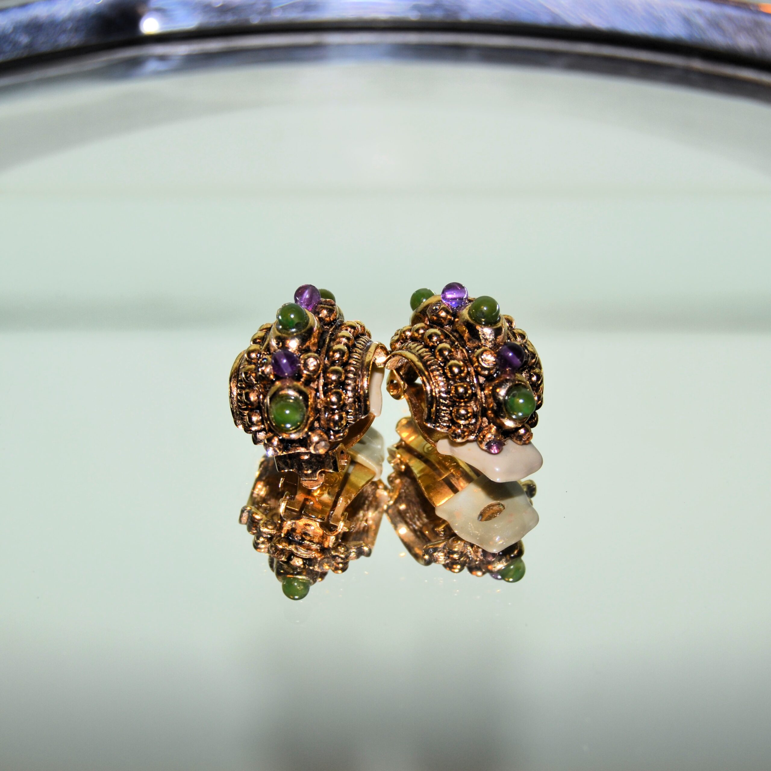 orecchini-vintage-ciner-tilacino